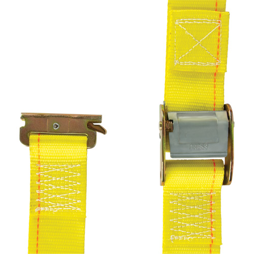Heavy-Duty Utility Strap, Cam Buckle, 2" W x 12' L, 835 lbs. (379 kg) WLL Superchem Industries