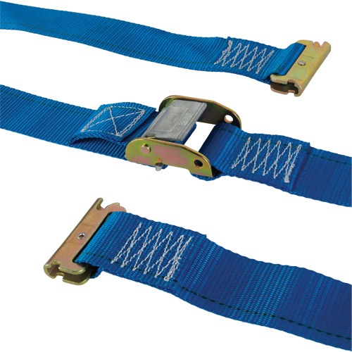 Tendeur d'arrimage utilitaire &agrave; cliquet, Boucle &agrave; came, 2" la x 20' lo, Charge d'utilisation 835 lb (379 kg) Superchem Industries