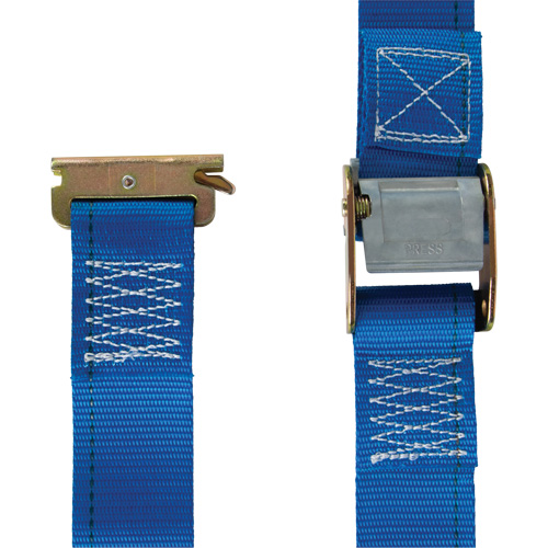 Tendeur d'arrimage utilitaire &agrave; cliquet, Boucle &agrave; came, 2" la x 20' lo, Charge d'utilisation 835 lb (379 kg) Superchem Industries