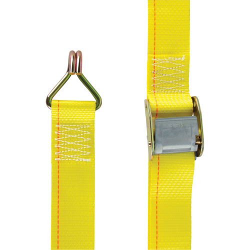 Tendeur d'arrimage &agrave; cliquet, Boucle &agrave; came, 2" la x 12' lo, Charge d'utilisation 500 lb (227 kg) Superchem Industries