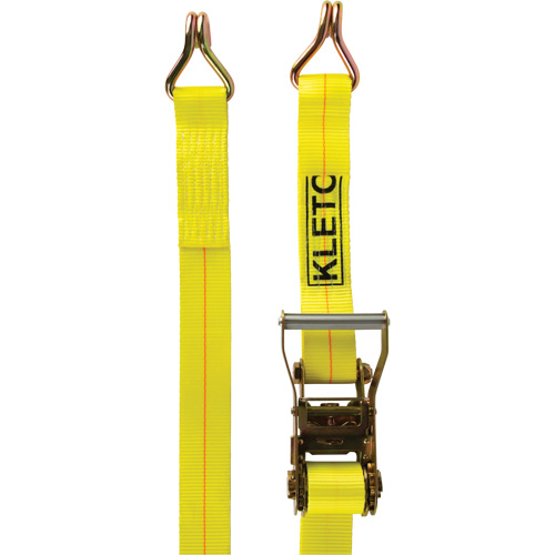 Tendeur d'arrimage pour treuil, Crochet en J, 2" , 30' , Charge d'utilisation max. 1670 lb (757 kg) Superchem Industries