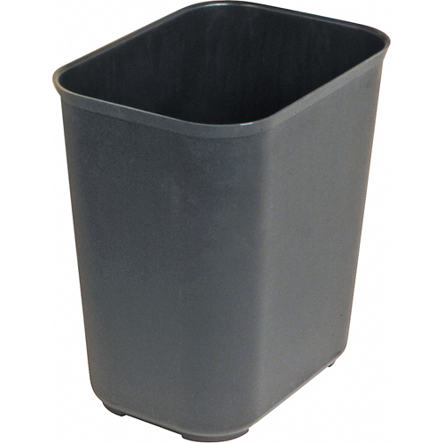 Fire Resistant Wastebasket, 14 Quarts, Fiberglass Superchem Industries