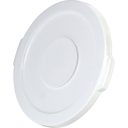 Couvercles ronds Brute, Couvercle plat, Plastique/Poly&eacute;thyl&egrave;ne, Convient aux contenants 15-5/8" dia. Superchem Industries