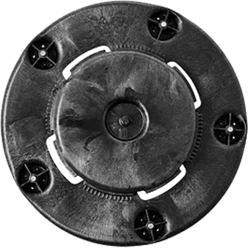 Brute&reg; Dolly, Polyethylene, Black, Fits: 20 - 55 US Gal. Superchem Industries