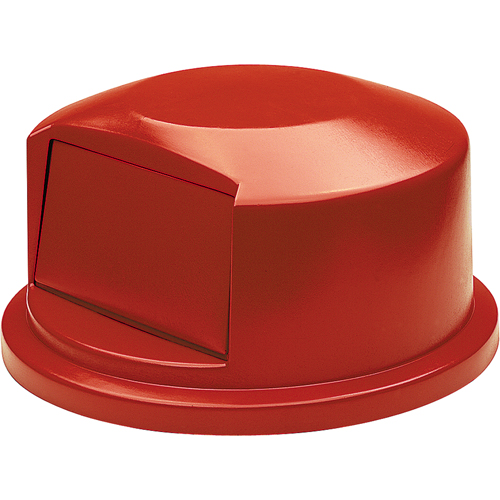 Round Brute&reg; Tops, Dome Lid, Plastic/Polyethylene, Fits Container Size: 24" Dia. Superchem Industries