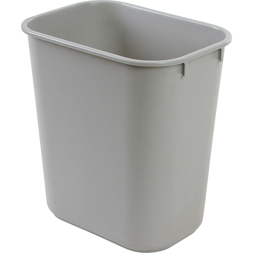 Soft Wastebasket, 28 Quarts, Plastic Superchem Industries