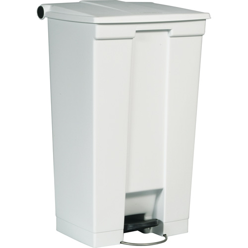Poubelle &agrave; dessus plat, Poly&eacute;thyl&egrave;ne, Capacit&eacute; 23 gal. US Superchem Industries