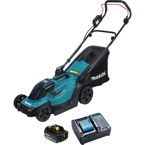 Ensemble de tondeuse sans fil 18V LXT, Pouss&eacute;e, &agrave; pile, Largeur de coupe 13" Superchem Industries