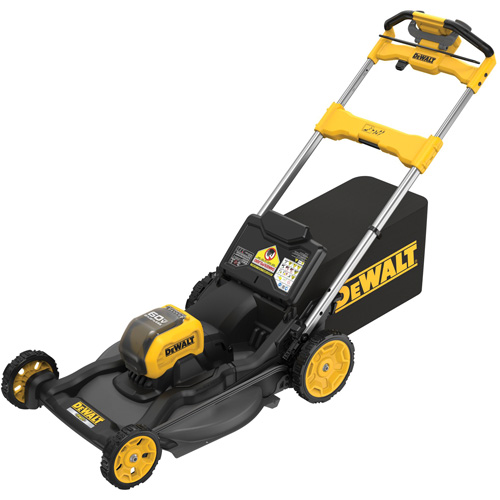 Trousse tondeuse &agrave; gazon autopropuls&eacute;e sans balais sans fil avec roues motrices arri&egrave;res 60 V MAX*, Pouss&eacute;e automatique, &agrave; pile Superchem Industries