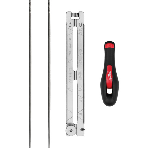 4-Piece 5/32” Saw Chain Sharpening Set Superchem Industries