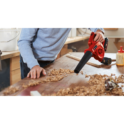 Compact Blower (Tool Only), 18 V, 110 MPH Output, Battery Powered Superchem Industries