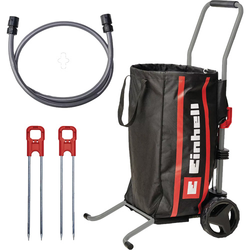 Mobile Hose Reel Trolley & Garden Cart, 5' Superchem Industries