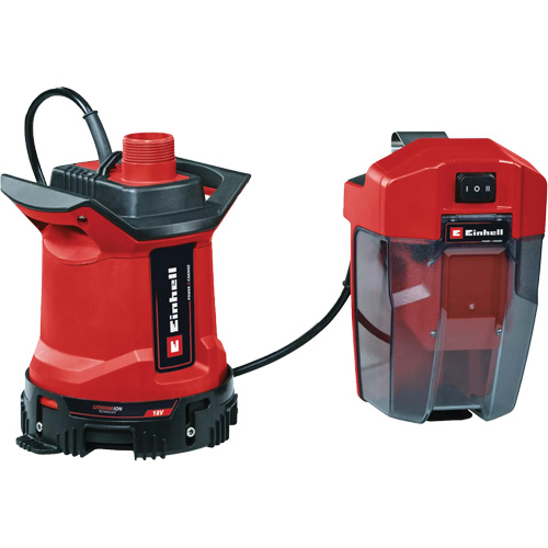 Pompe submersible pour eau propre et sale sans fil (outil seulement), 18 V, 1849 gal./h Superchem Industries