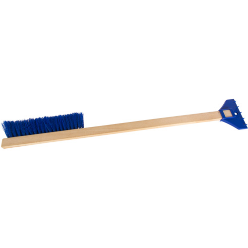 Snow Brush with ABS Scraper, Poly/Plastic Blade, 25" Long Superchem Industries