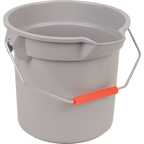 Brute&reg; Bucket, 3.5 US Gal. (14 qt.) Capacity, Grey Superchem Industries