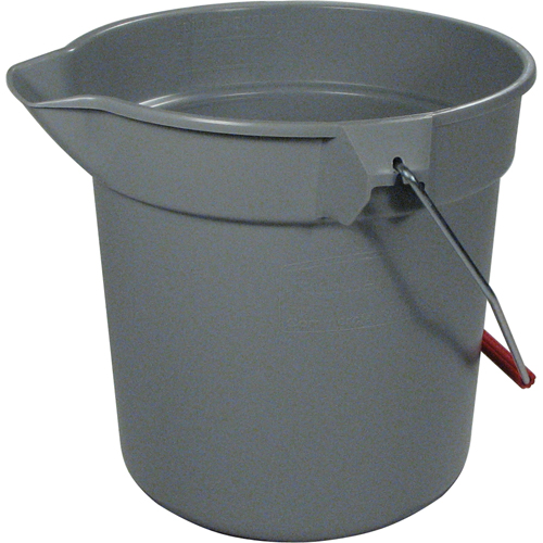Brute&reg; Bucket, 2.5 US Gal. (10 qt.) Capacity, Grey Superchem Industries