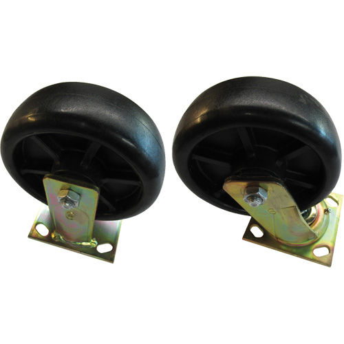 Steel Self-Dumping Hoppers - Caster Sets For Hoppers Superchem Industries