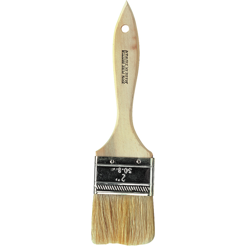 Chip Paint Brush, White China, Wood Handle, 1/2" Width Superchem Industries