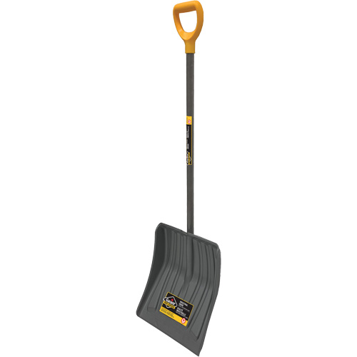 Pelle &agrave; neige Pro, Lame Polypropyl&egrave;ne, Largueur 13-7/8", Manche Prise en D Superchem Industries