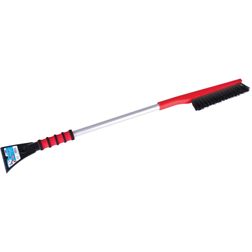 Long Reach Snow Brushes, Nylon Polyethylene Blade, 35" Long, Red Superchem Industries