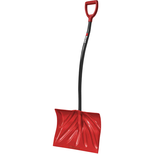 Pelle &agrave; neige Yukon, Lame Polypropyl&egrave;ne, Largueur 18", Manche Prise en D ergonomique Superchem Industries