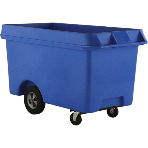 Starcart Heavy-Duty Box Truck, Polyethylene, 48" L x 31" W x 34.5" H, 16 cu. ft. Volume, 1000 lbs. Capacity Superchem Industries