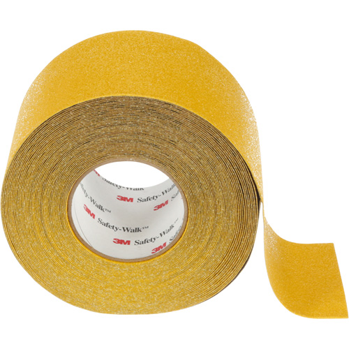 Rubans antid&eacute;rapants Safety-Walk, 4" x 60', Jaune Superchem Industries