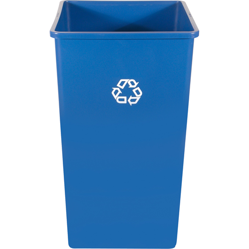Recycling Station Container , Bulk, Plastic, 50 US gal. Superchem Industries