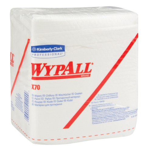 X70 Wipers, Heavy-Duty, 13" L x 12-1/2" W Superchem Industries