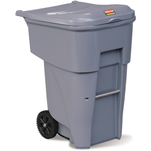 Brute&reg; Roll Out Containers, Polyethylene, 95 US gal. Superchem Industries