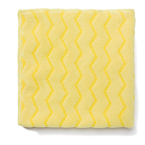 Chiffons en microfibres Hygen, Microfibre, Jaune Superchem Industries