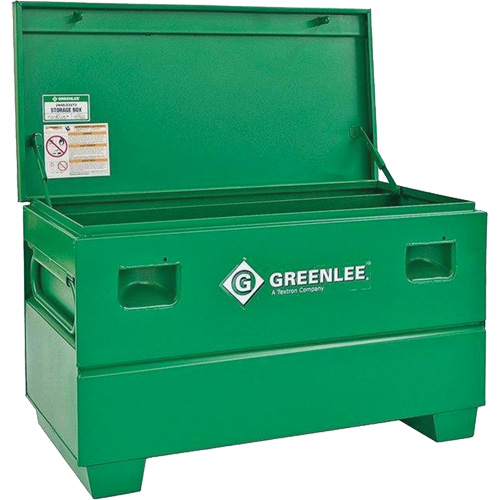 Coffre de rangement sans plateau, 32" la, 1 tiroirs, Vert Superchem Industries