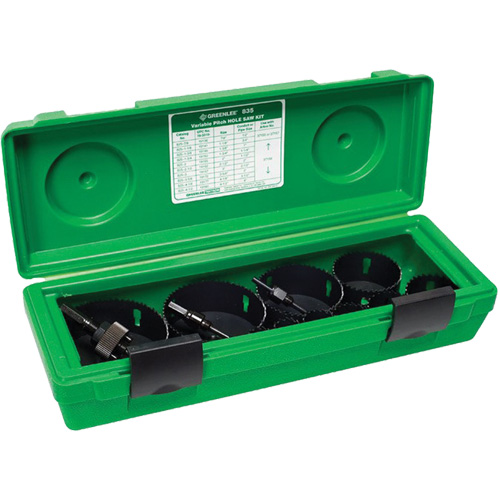 Trousse de scies-cloches bim&eacute;talliques, 13 morceaux Superchem Industries