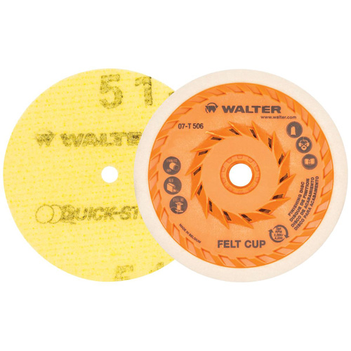 Quick-Step Instant Polish Discs, 5" Dia. Superchem Industries