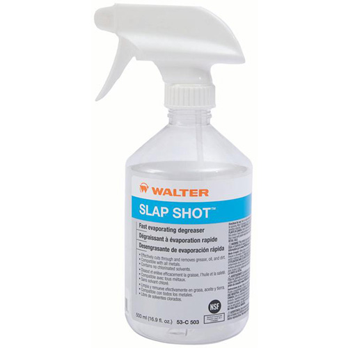 Pulv&eacute;risateur &agrave; main reremplissable pour SLAP SHOT, Ronde, 500 ml, Plastique Superchem Industries