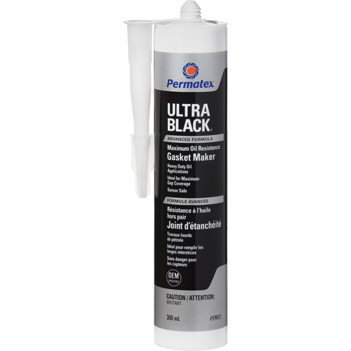 Ultra Black&reg; Gasket Maker, Cartridge, Black Superchem Industries