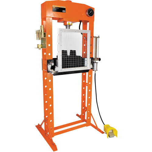 Super Heavy-Duty 30-Ton Shop Press, 30 tons Capacity Superchem Industries