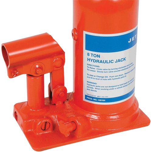JHJ-8 Crics &agrave; bouteille pour usage tr&egrave;s intensif, 8 tonne(s), 15-3/8" Hauteur &eacute;lev&eacute;e Superchem Industries