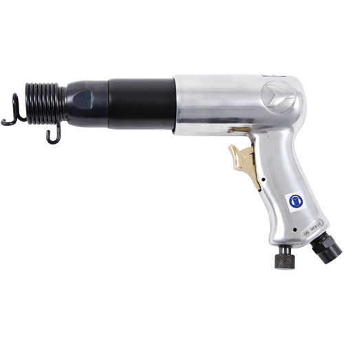 AH150L 0.401 Shank Long Barrel Air Hammer, 4.2 CFM, 1/4" NPT, 2000 BPM Superchem Industries