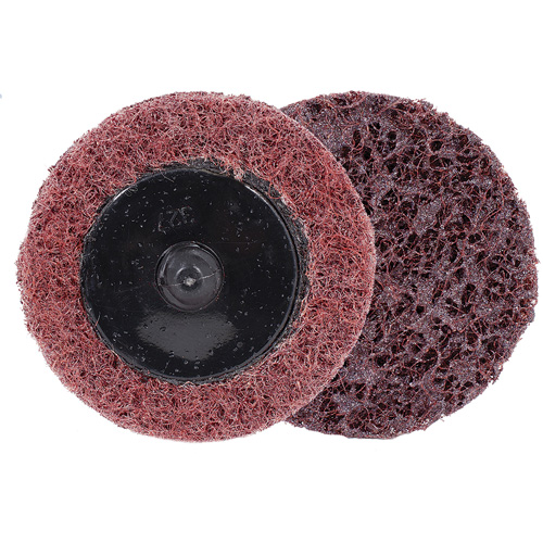 Disque de conditionnement de surface, 2" dia., Grain Moyen, Oxyde d'aluminium Superchem Industries