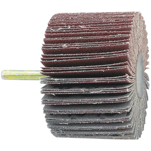 Shaft Mounted Flapwheel, 60 Grit, 1-1/2" x 1/4" Superchem Industries