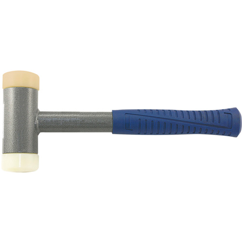 Heavy-Duty Soft-Face Dead Blow Hammer, 2.25 lbs. Head Weight, Polyurethane Face, Tubular Steel Handle Superchem Industries