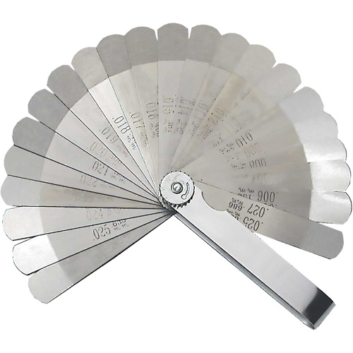 22-Blade Feeler Gauge Set Superchem Industries