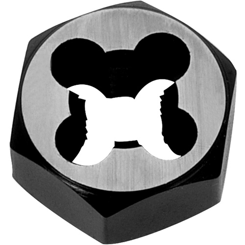 Hexagon Rethreading Bolt Die, 1" Dia., M6x1 Thread, Chromium Steel Superchem Industries