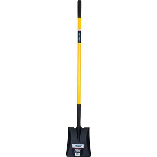 Pelles carr&eacute;es, Fibre de verre, Lame Acier durci, Manche en Droit, Longueur 48" Superchem Industries