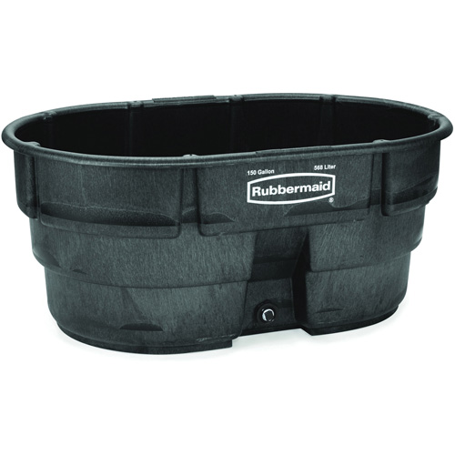 R&eacute;servoir de stockage, 39" p x 58" la x 25" h, Capacit&eacute; 1200 lb, Noir Superchem Industries