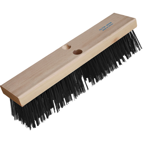 Road Warrior Extra Heavy-Duty Push Broom, 16", X-Coarse, Wire Bristles Superchem Industries