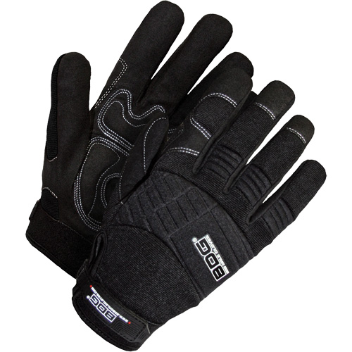 Gants performants &agrave; usage intensif avec paumes coussin&eacute;es X-Site, Taille Grand, Paume Synth&eacute;tique Superchem Industries