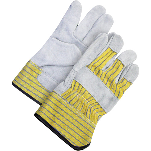 Gants d'ajusteur classiques, Taille unique, Paume en Cuir de vache refendu, Doublure en Molleton Superchem Industries