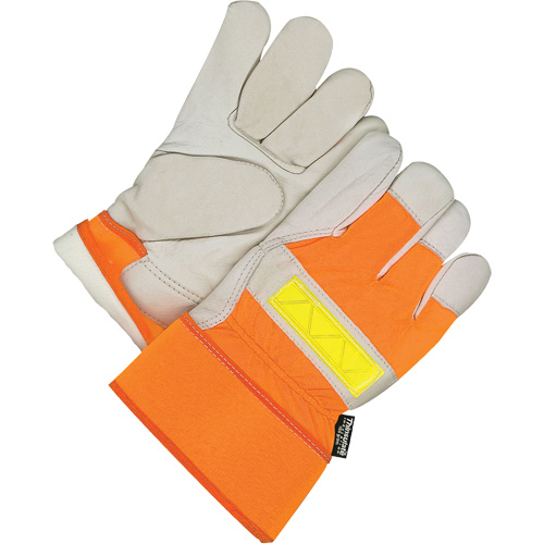 Fitter Gloves, Large, Grain Cowhide Palm, Thinsulate Inner Lining Superchem Industries